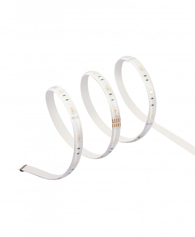 OSRAM SMART + LED strips from Ledvance compatible with Apple HomeKit, with 16 million colors. They can be extended up to 6m and placed at home depending on your needs