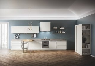 cucina con top in laminato Vertigo Carattere di Scavolini cucina con top in laminato Vertigo Carattere di Scavolini