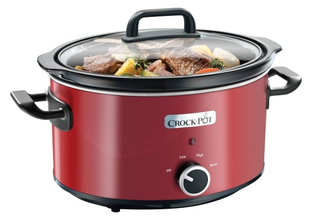 La pentola elettrica Crock-Pot Slow Cooker cucina lentamente a temperatura bassa e costante per mantenere inalterate le proprietà nutritive degli alimenti. Una volta selezionati gli ingredienti e avviata la cottura fa tutto da sola. Ha capacità di 3,5 litri interno in materiale ceramico rimuovibile, utilizzabile anche in forno e lavabile in lavastoviglie. Prezzo 69,90 euro. www.nital.it La pentola elettrica Crock-Pot Slow Cooker cucina lentamente a temperatura bassa e costante per mantenere inalterate le proprietà nutritive degli alimenti. Una volta selezionati gli ingredienti e avviata la cottura fa tutto da sola. Ha capacità di 3,5 litri interno in materiale ceramico rimuovibile, utilizzabile anche in forno e lavabile in lavastoviglie. Prezzo 69,90 euro. www.nital.it