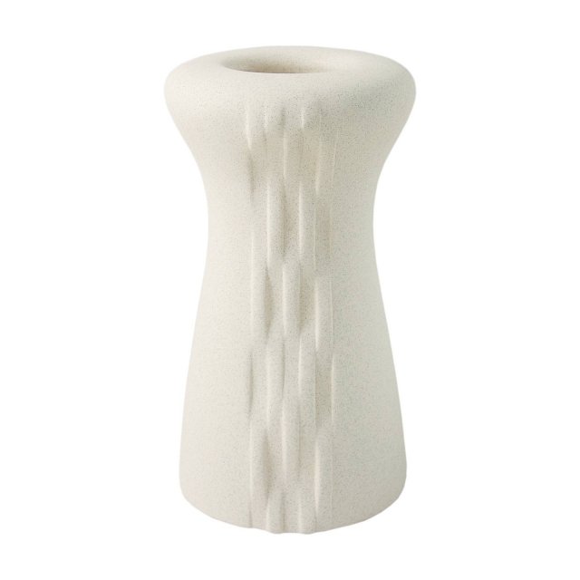 In Kergres® con decorazioni a mano effetto pietra il vaso Stone Habita di Wald è disponibile nei colori bianco o grigio. Misura 19x23h cm. Prezzo 59,85 euro. www.wald.it In Kergres® con decorazioni a mano effetto pietra il vaso Stone Habita di Wald è disponibile nei colori bianco o grigio. Misura 19x23h cm. Prezzo 59,85 euro. www.wald.it