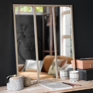 specchio trittico Cargo di Maisons du monde stile neo vintage specchio trittico Cargo di Maisons du monde stile neo vintage