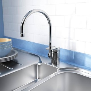 rubinetto cucina Base con cartuccia ceramica monocomando Ceramica Dolomite rubinetto cucina Base con cartuccia ceramica monocomando Ceramica Dolomite