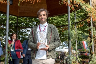 il vincitore del progetto creativo di Orticolario2017 ©Luciano Movio