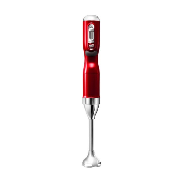 La batteria Li-Ion da 12V della durata di 2 ore permette di utilizzare il frullatore a immersione Artisan di KitchenAid senza che il filo sia di intralcio. Dotato di 5 velocità con indicatore a LED, è fornito con una caraffa da 1 litro e tre lame in acciaio inox intercambiabili. Prezzo 319 euro. www.kitchenaid.it La batteria Li-Ion da 12V della durata di 2 ore permette di utilizzare il frullatore a immersione Artisan di KitchenAid senza che il filo sia di intralcio. Dotato di 5 velocità con indicatore a LED, è fornito con una caraffa da 1 litro e tre lame in acciaio inox intercambiabili. Prezzo 319 euro. www.kitchenaid.it