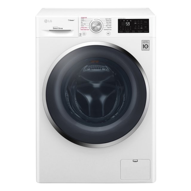 lavatrice con carica frontale Slim F2J8HY2W di LG lavatrice con carica frontale Slim F2J8HY2W di LG