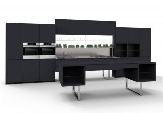 cucina nera Sipario di Aran Cucine cucina nera Sipario di Aran Cucine