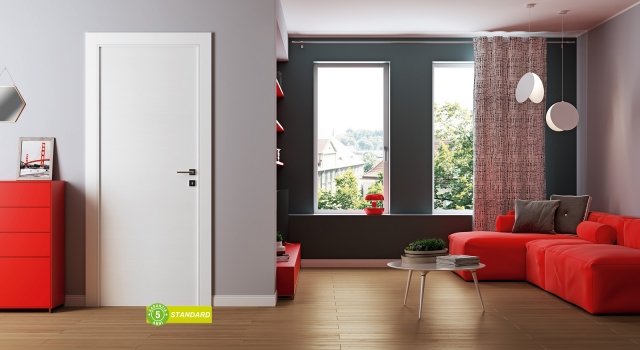 In laminato spazzolato, la porta Star è di qualità Standard, con un buon rapporto qualità e prezzo, perfetta per una casa di proprietà. Misura L 80 x H 210 cm, costa 239,90 € In laminato spazzolato, la porta Star è di qualità Standard, con un buon rapporto qualità e prezzo, perfetta per una casa di proprietà. Misura L 80 x H 210 cm, costa 239,90 €