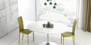Tavolo rotondo allungabile: contemporaneo, classico, in stile