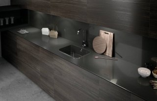 lavandino cucina integrato monoblocco a una vasca Integrity Top di Cosentino lavandino cucina integrato monoblocco a una vasca Integrity Top di Cosentino