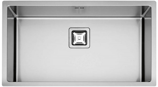 lavello a vasca unica P1B 8545 Q F-SF della serie 45 di Fulgor in acciaio inox lavello a vasca unica P1B 8545 Q F-SF della serie 45 di Fulgor in acciaio inox