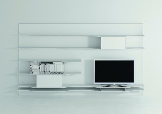 mobile tv Wave Mdf pannelli a parete, piani di appoggio (anche elettrificati) e contenitori mobile tv Wave Mdf pannelli a parete, piani di appoggio (anche elettrificati) e contenitori