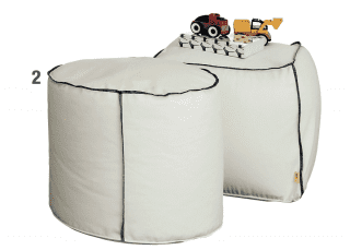 Rotondi e quadrati, i pouf Gel di Zalf/Gruppo Euromobil hanno il rivestimento sfoderabile. Altezza 39 cm, con lato o diametro di 45 cm, esclusa Iva, prezzo a partire da 173 euro. www.gruppoeuromobil.com Rotondi e quadrati, i pouf Gel di Zalf/Gruppo Euromobil hanno il rivestimento sfoderabile. Altezza 39 cm, con lato o diametro di 45 cm, esclusa Iva, prezzo a partire da 173 euro. www.gruppoeuromobil.com