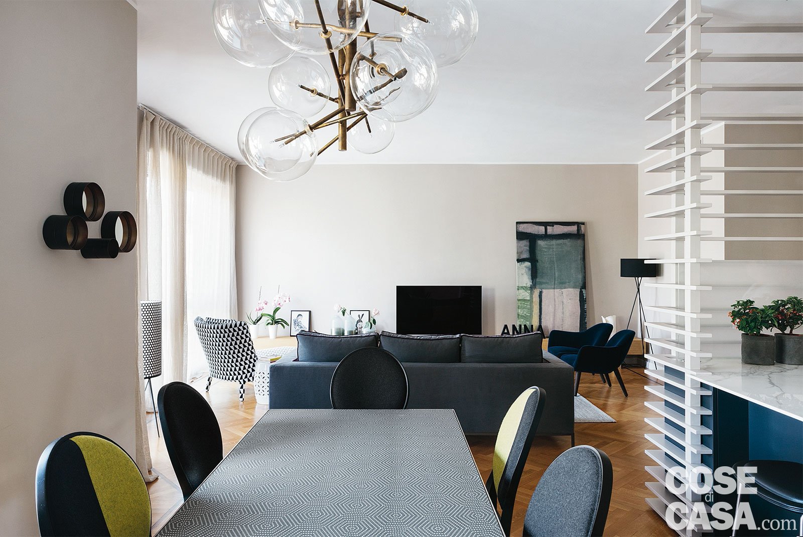 Idee decor da copiare: una casa di 153 mq ristrutturata e resa più ... Case ristrutturate da architetti
