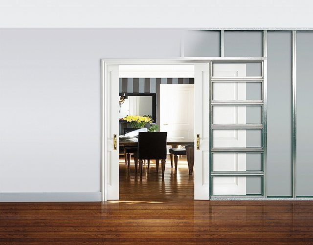 controtelaio per porte a scomparsa con finiture esterne Eclisse Unico controtelaio per porte a scomparsa con finiture esterne Eclisse Unico