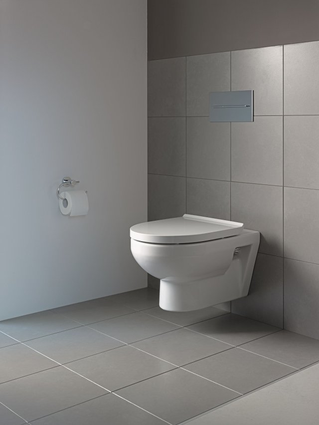 È senza brida il vaso sospeso Rimless della serie DuraStyle Basic di Duravit con scarico a 4,5 litri e sedile senza chiusura rallentata. Misura L 36,5 x P 54 cm. Prezzo 287 euro. www.duravit.it È senza brida il vaso sospeso Rimless della serie DuraStyle Basic di Duravit con scarico a 4,5 litri e sedile senza chiusura rallentata. Misura L 36,5 x P 54 cm. Prezzo 287 euro. www.duravit.it