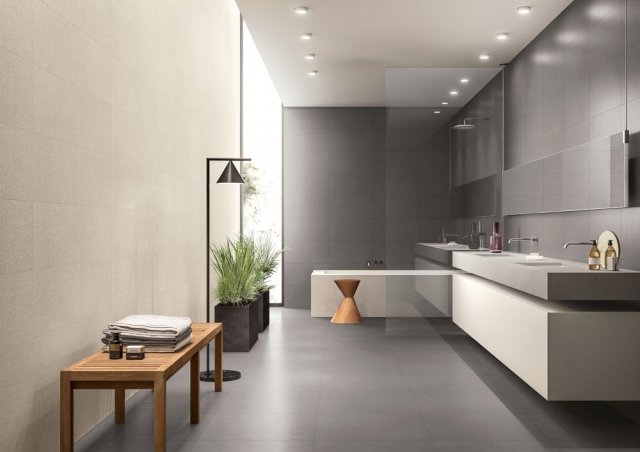 piastrelle bagno Juta elegante texture effetto tessuto impressa a stampo della collezione Blutech di Blustyle by Cotto D’Este piastrelle bagno Juta elegante texture effetto tessuto impressa a stampo della collezione Blutech di Blustyle by Cotto D’Este