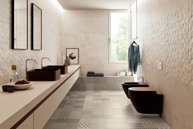 piastrelle bagno Medley gres porcellanato di Supergres piastrelle bagno Medley gres porcellanato di Supergres