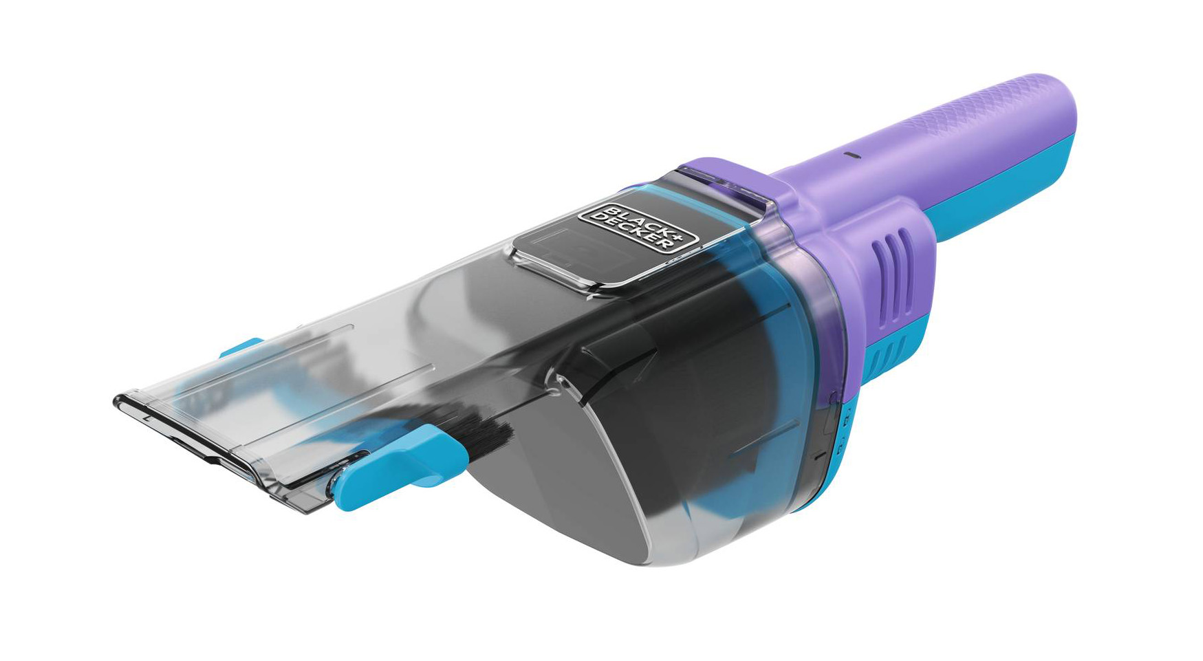 Pratico e comodo per le pulizie quotidiane e con impugnatura ergonomica antiscivolo, il miniaspiratutto Dustbuster NVD220BP di Black+Decker funziona con batteria al litio da 7,2V che offre 13 minuti di autonomia. Il contenitore è capiente 290 ml e ha bocchetta a lancia estensibile integrata. È fornito anche con spazzolina morbida flip-out integrate e spazzolina PET. Prezzo 59,90 euro. http://www.blackanddecker.it