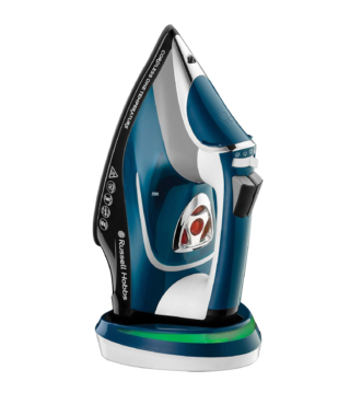 Se utilizzato con intervalli di 5-10 secondi il ferro da stiro One Temperature Cordles di Russell Hobbs si ricarica velocemente in 6 secondi. Solo la base di ricarica è collegata alla presa elettrica e indica quando l’apparecchio è pronto all’uso. Ha potenza di 2.600 watt e serbatoio da 350 ml. Prezzo: 85 euro. http://www.russellhobbs.com