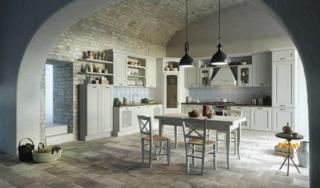 cucina Trevi di Aran Cucine in castagno bianco decapato cucina Trevi di Aran Cucine in castagno bianco decapato