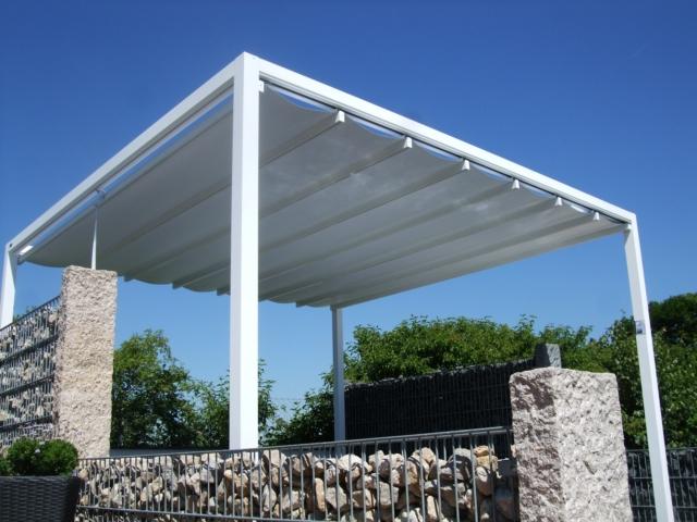 pergola MaPro Pergola Cabana di Maffei con tetto scorrevole e stoffa PVC pergola MaPro Pergola Cabana di Maffei con tetto scorrevole e stoffa PVC