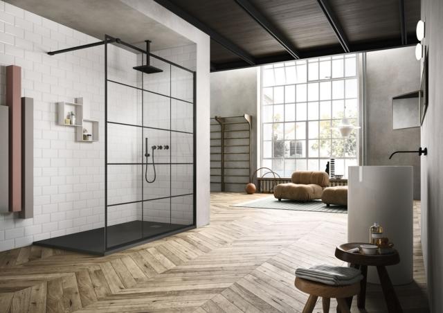 6 vismaravetro frame salone del bagno ambiente doccia 6 vismaravetro frame salone del bagno ambiente doccia
