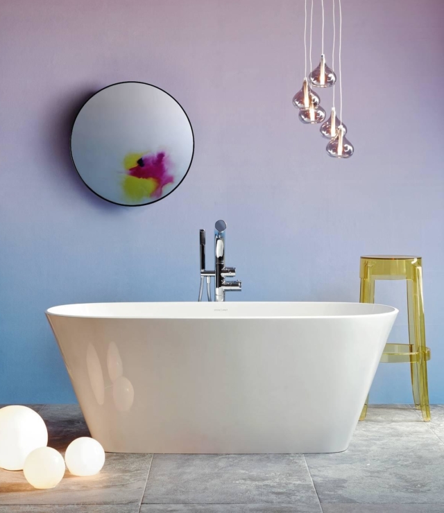 vasca freestanding Vetralla di Victoria+Albert realizzata in Quarrycast®, materiale soft-touch vasca freestanding Vetralla di Victoria+Albert realizzata in Quarrycast®, materiale soft-touch