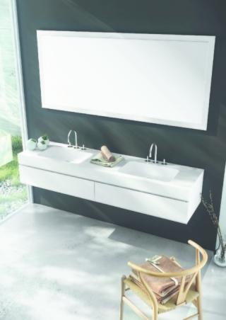doppio lavabo a incasso Zeta di Fiora doppio lavabo a incasso Zeta di Fiora