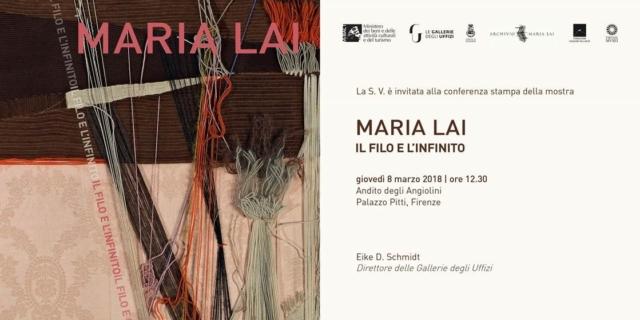 Maria Lai. Il filo e l’infinito Maria Lai. Il filo e l’infinito