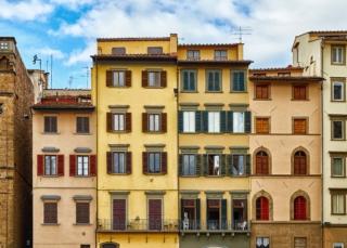 palazzine gialle e arancioni a milano palazzine gialle e arancioni a milano