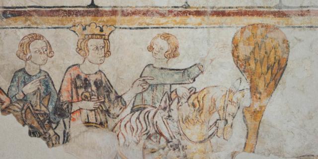 Carlo Magno va alla guerra. Le pitture del Castello di Cruet e il Medioevo cavalleresco tra Italia e Francia Carlo Magno va alla guerra. Le pitture del Castello di Cruet e il Medioevo cavalleresco tra Italia e Francia