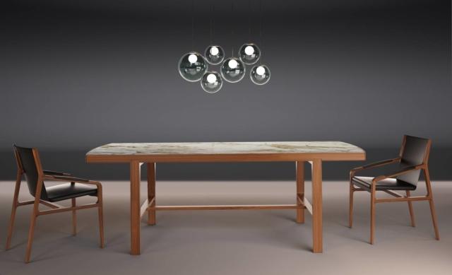 Globe rettangolare di Alivar, design Giuseppe Bavuso, è il tavolo caratterizzato dal piano in pregiato marmo; le gambe sono realizzate in legno di noce o di rovere lavorato secondo la tradizione ebanista italiana. Il piano è disponibile anche in cristallo o laccato terra di galestro. www.alivar.it Globe rettangolare di Alivar, design Giuseppe Bavuso, è il tavolo caratterizzato dal piano in pregiato marmo; le gambe sono realizzate in legno di noce o di rovere lavorato secondo la tradizione ebanista italiana. Il piano è disponibile anche in cristallo o laccato terra di galestro. www.alivar.it