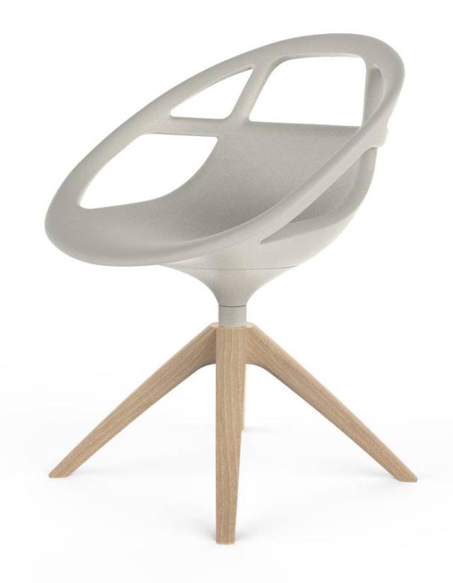 Lola di Casprini, design Marcello Ziliani, è la seduta con la morbida scocca realizzata in poliuretano grigio luce, disponibile in altre cinque varianti di colore; le gambe sono in legno nelle finitura faggio e rovere. www.casprini.it Lola di Casprini, design Marcello Ziliani, è la seduta con la morbida scocca realizzata in poliuretano grigio luce, disponibile in altre cinque varianti di colore; le gambe sono in legno nelle finitura faggio e rovere. www.casprini.it
