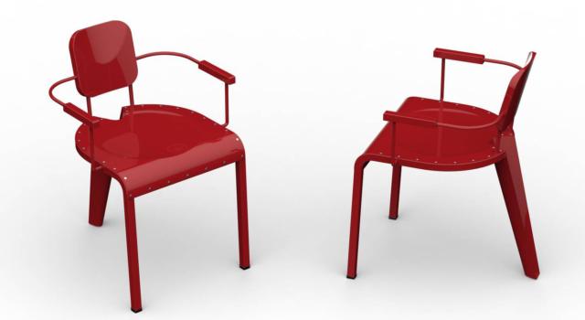Rock di Da a, design Marc Sadler, è la sedia interamente realizzata in alluminio trattato e verniciato, caratterizzata da tecniche di lavorazione complesse; può essere utilizzata sia all'interno sia all'esterno e può essere impilata. Ha tre gambe e la seduta è rivettata al telaio; è disponibile con o senza braccioli. www.daaitalia.com Rock di Da a, design Marc Sadler, è la sedia interamente realizzata in alluminio trattato e verniciato, caratterizzata da tecniche di lavorazione complesse; può essere utilizzata sia all'interno sia all'esterno e può essere impilata. Ha tre gambe e la seduta è rivettata al telaio; è disponibile con o senza braccioli. www.daaitalia.com