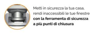 funghi antieffrazione per serramenti Sidel completo funghi antieffrazione per serramenti Sidel completo