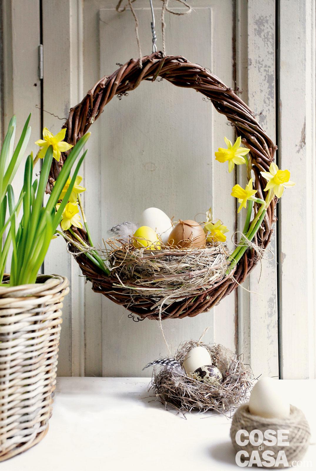 La ghirlanda di Pasqua: materiali e come realizzarla - Cose di Casa