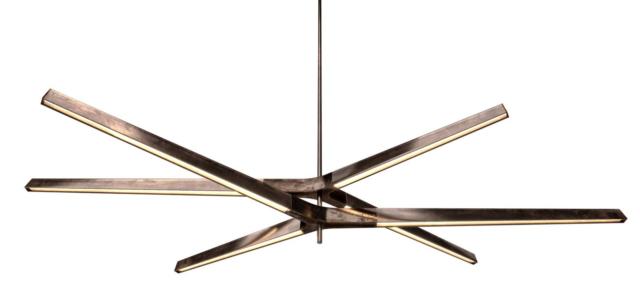 Starlight di Henge è la nuova sospensione che ricorda una scultura contemporanea: è realizzata in fusione di bronzo effetto anticato con i bracci sagomati disposti a "Y" su due livelli. www.henge07.com Starlight di Henge è la nuova sospensione che ricorda una scultura contemporanea: è realizzata in fusione di bronzo effetto anticato con i bracci sagomati disposti a "Y" su due livelli. www.henge07.com