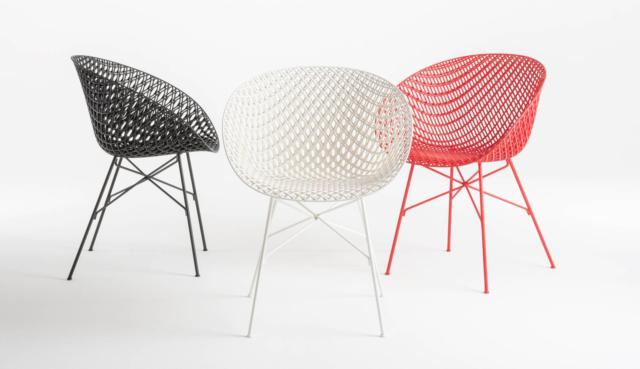 Matrix di Kartell, design Tokujin Yoshioka, è la sedia caratterizzata dall'innovativa struttura tridimensionale che le dona leggerezza, ma garantisce un risultato scenografico. É realizzata con una tecnica di stampaggio a iniezione montata su un'esile struttura metallica. www.kartell.com Matrix di Kartell, design Tokujin Yoshioka, è la sedia caratterizzata dall'innovativa struttura tridimensionale che le dona leggerezza, ma garantisce un risultato scenografico. É realizzata con una tecnica di stampaggio a iniezione montata su un'esile struttura metallica. www.kartell.com