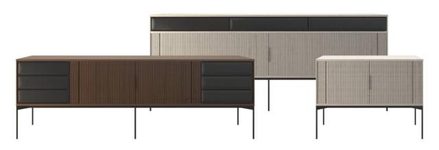 Jabara di Ritzwell, design Shinsaku Miyamoto, è la nuova credenza realizzata in legno con le ante a soffietto che si rifanno alle ante delle case giapponesi. I cassetti sono rivestiti in cuoio. www.ritzwell.com Jabara di Ritzwell, design Shinsaku Miyamoto, è la nuova credenza realizzata in legno con le ante a soffietto che si rifanno alle ante delle case giapponesi. I cassetti sono rivestiti in cuoio. www.ritzwell.com