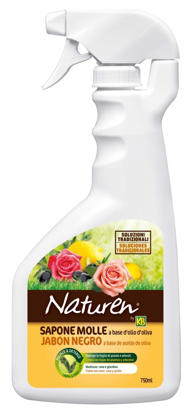 Naturen® sapone molle a base d'olio d'oliva è un prodotto tradizionale, da sempre usato per detergere le piante dalla fumaggine (foglie annerite) Naturen® sapone molle a base d'olio d'oliva è un prodotto tradizionale, da sempre usato per detergere le piante dalla fumaggine (foglie annerite)