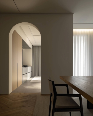 Ambientazione con pareti tinteggiate con Antartica di San Marco a rapida asciugatura 2 Ambientazione con pareti tinteggiate con Antartica di San Marco a rapida asciugatura 2