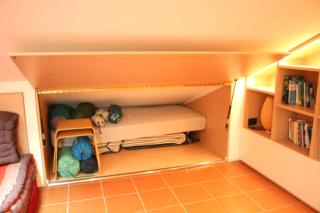 Contenitore mansarda