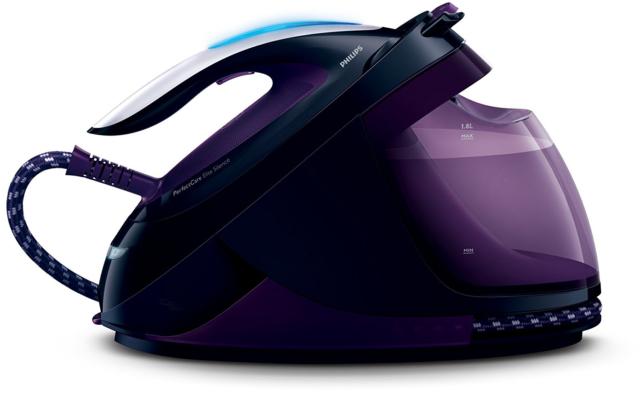 Ferro da stiro con geFerro da stiro con generatore di vapore <strong>PerfectCare Elite, modello GC9650/80 di Philipsneratore di vapore PerfectCare Elite, modello GC9650/80 di Philips. Super silenzioso, con tecnologia OptimalTEMP, che consente di stirare dal jeans alla seta, dal lino al sintetico, con un'unica impostazione di temperatura: la combinazione tra vapore e temperatura della piastra offre un risparmio di tempo e capi stirati in modo ottimo. Lo strato brevettato in Titanium Oxide offre una scorrevolezza e duratura, mentre la base in acciaio inossidabile assicura una resistenza ai graffi. Fino a 7.5 bar di pressione, colpo vapore 500 g, serbatoio 1.8 L. Prezzo: 269,68 euro. www.philips.it. In vendita su www.amazon.it Ferro da stiro con geFerro da stiro con generatore di vapore <strong>PerfectCare Elite, modello GC9650/80 di Philipsneratore di vapore PerfectCare Elite, modello GC9650/80 di Philips. Super silenzioso, con tecnologia OptimalTEMP, che consente di stirare dal jeans alla seta, dal lino al sintetico, con un'unica impostazione di temperatura: la combinazione tra vapore e temperatura della piastra offre un risparmio di tempo e capi stirati in modo ottimo. Lo strato brevettato in Titanium Oxide offre una scorrevolezza e duratura, mentre la base in acciaio inossidabile assicura una resistenza ai graffi. Fino a 7.5 bar di pressione, colpo vapore 500 g, serbatoio 1.8 L. Prezzo: 269,68 euro. www.philips.it. In vendita su www.amazon.it