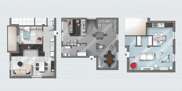 Progetti cose di casa Progetto cucina soggiorno