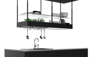 Permette di arredare l’ambiente cucina in modo personale e distintivo la cappa Spazio di Falmec. La struttura portante a isola da 180 cm si compone di comodi ripiani in vetro satinato per riporre in modo ordinato stoviglie o qualsiasi altro oggetto utile e di un sistema di illuminazione a LED che illumina ampiamente il piano di lavoro. E’ dotata di porte USB e prese elettriche che consentono di ricaricare tablet, smartphone o lettori MP3 e offre la possibilità di alloggiare un piccolo orto domestico per la coltivazione di piante aromatiche direttamente in cucina. Incorpora il sistema Circle.Tech che consente all’aria in uscita di diffondersi in modo uniforme ed essere efficacemente filtrata. www.falmec.com Permette di arredare l’ambiente cucina in modo personale e distintivo la cappa Spazio di Falmec. La struttura portante a isola da 180 cm si compone di comodi ripiani in vetro satinato per riporre in modo ordinato stoviglie o qualsiasi altro oggetto utile e di un sistema di illuminazione a LED che illumina ampiamente il piano di lavoro. E’ dotata di porte USB e prese elettriche che consentono di ricaricare tablet, smartphone o lettori MP3 e offre la possibilità di alloggiare un piccolo orto domestico per la coltivazione di piante aromatiche direttamente in cucina. Incorpora il sistema Circle.Tech che consente all’aria in uscita di diffondersi in modo uniforme ed essere efficacemente filtrata. www.falmec.com