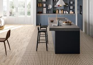 Gres porcellanato effetto cementina serie BON TON decoro ETOILE di Iperceramica Gres porcellanato effetto cementina serie BON TON decoro ETOILE di Iperceramica