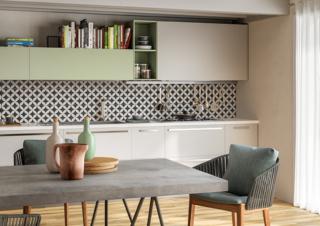 Gres porcellanato effetto cementina serie QUILT decoro BELGRAVIA di Iperceramica Gres porcellanato effetto cementina serie QUILT decoro BELGRAVIA di Iperceramica