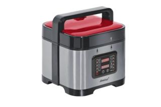 Pentola a pressione elettrica DD1 ECO di Steba con interno in acciaio inox Pentola a pressione elettrica DD1 ECO di Steba con interno in acciaio inox