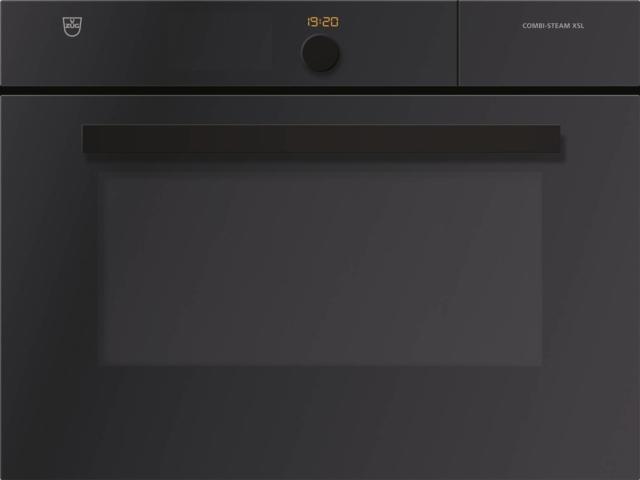 Chiuso da porta in vetro a specchio, i forno multifunzione combinato Combair-Steam SL di V-Zug che funziona anche a vapore, ha sensore climatico che misura la temperatura esatta nella camera di cottura. Con Display touch multilingue a colori e manopola di regolazione, consente di memorizzare 24 programmi. www.frigo2000.com Chiuso da porta in vetro a specchio, i forno multifunzione combinato Combair-Steam SL di V-Zug che funziona anche a vapore, ha sensore climatico che misura la temperatura esatta nella camera di cottura. Con Display touch multilingue a colori e manopola di regolazione, consente di memorizzare 24 programmi. www.frigo2000.com