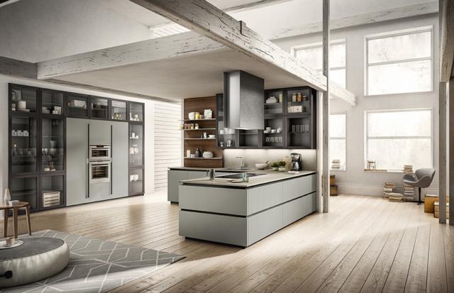 arredo3 3a_zetasei_md cucina con frigorifero incassato arredo3 3a_zetasei_md cucina con frigorifero incassato